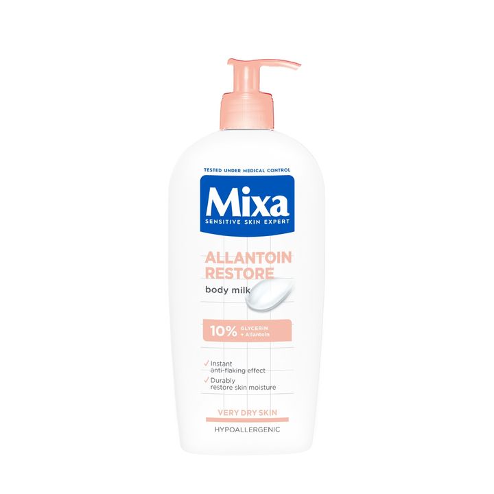 Mixa Allantoin Restore Подхранващо мляко за тяло за много суха кожа x400 мл