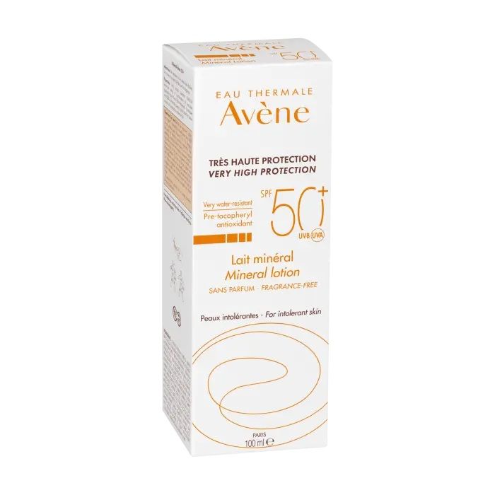 Avene Слънцезащитно минерално мляко за тяло SPF 50+ x100 мл