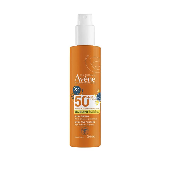 Avene Слънцезащитен спрей за тяло за деца с чувствителна кожа SPF 50+ x200 мл
