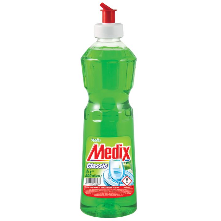 Medix Classic Balsam Apple Препарат за съдове с аромат на ябълка х500 мл