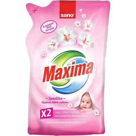 Sano Maxima Sensitive Омекотител за дрехи x1 литър