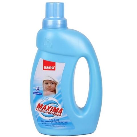 Sano Maxima Fabric Softener Ultra Fresh Омекотител за бебешки дрехи x2 литра
