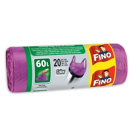 Fino Purple Color Торби за смет x20 броя