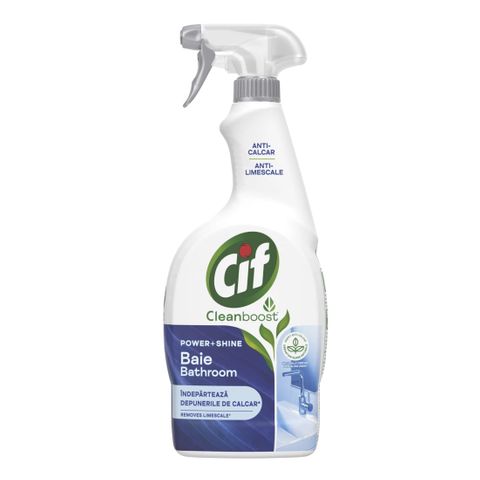 Cif Cleanboost Почистващ препарат за баня x750 мл