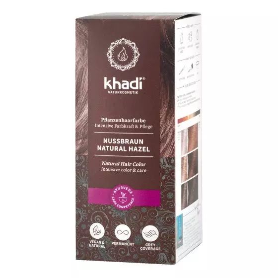 Khadi Билкова боя за коса x100 грама, Лешник