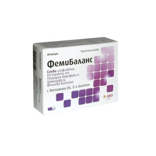 Фемибаланс при менопауза х30 капсули