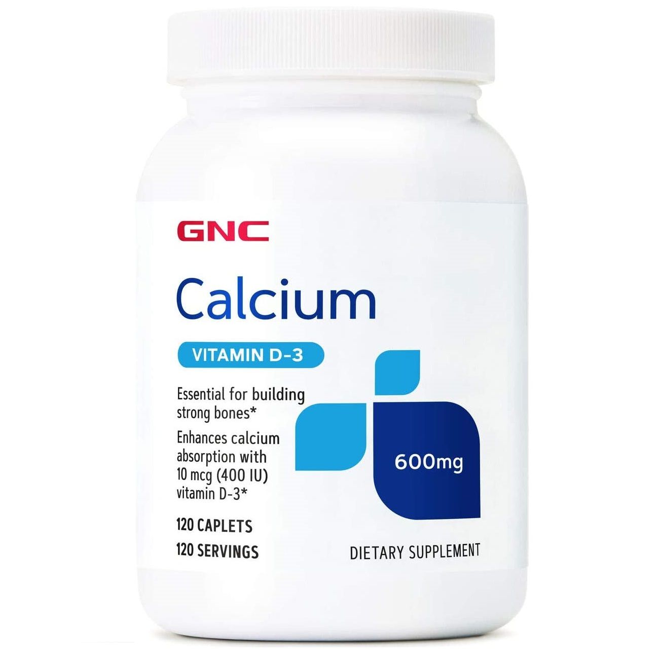 GNC Calcium Калций и Витамин D-3 х120 каплети