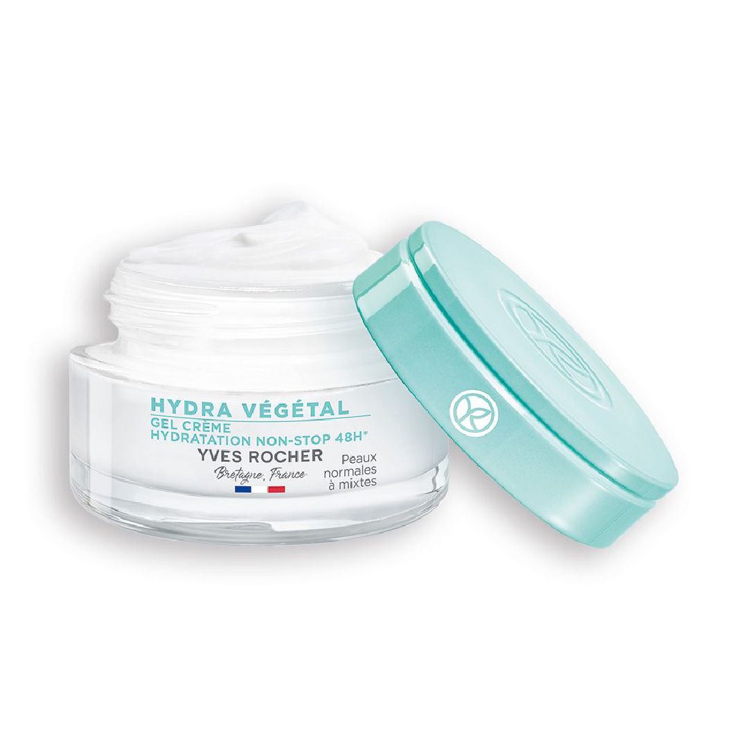 Yves Rocher Hydra Vegetal хидратиращ гел крем за нормална към ...