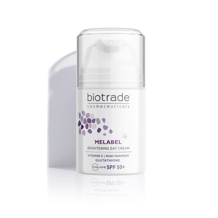 Biotrade Melabel Whitening Избелващ дневен крем SPF50+ x50 мл