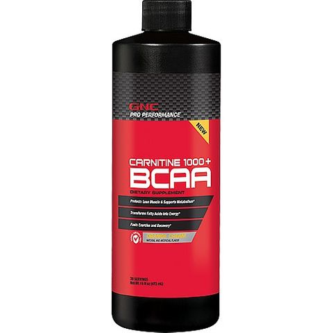 L-Carnitine 1000 + BCAA / Л-Карнитин + БЦАА течна хранителна добавка за ...