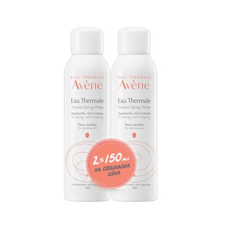 Avene Промо комплект Термална вода за чувствителна кожа 2x150 мл