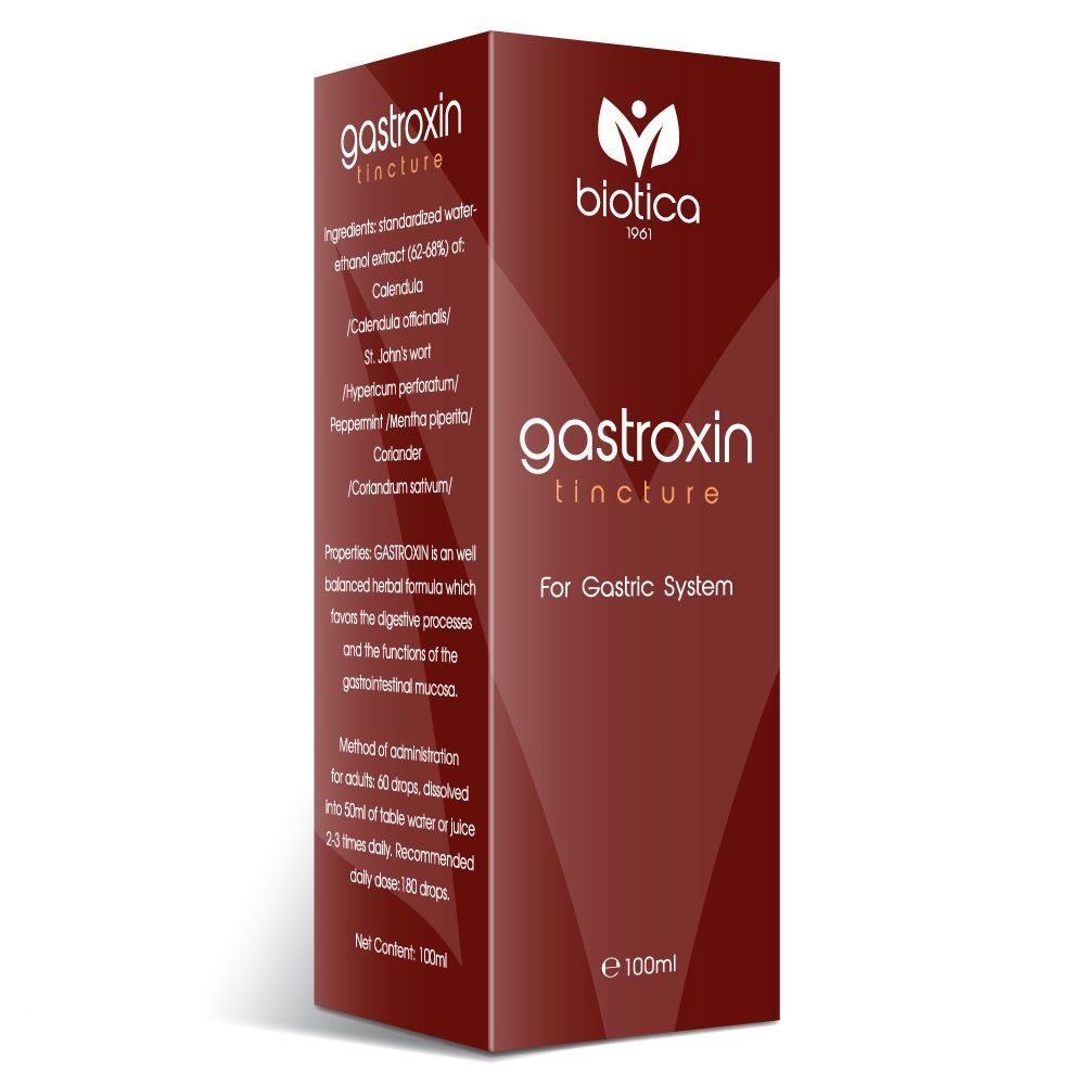 Biotica Gastroxin Тинктура за правилно функциониране на ...