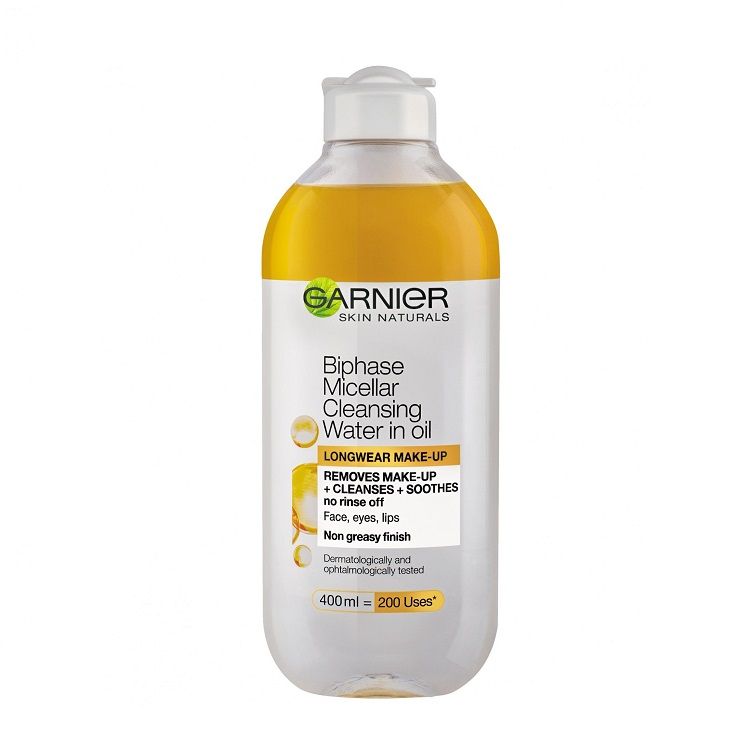 Garnier Двуфазна мицеларна вода с маслa x400 мл