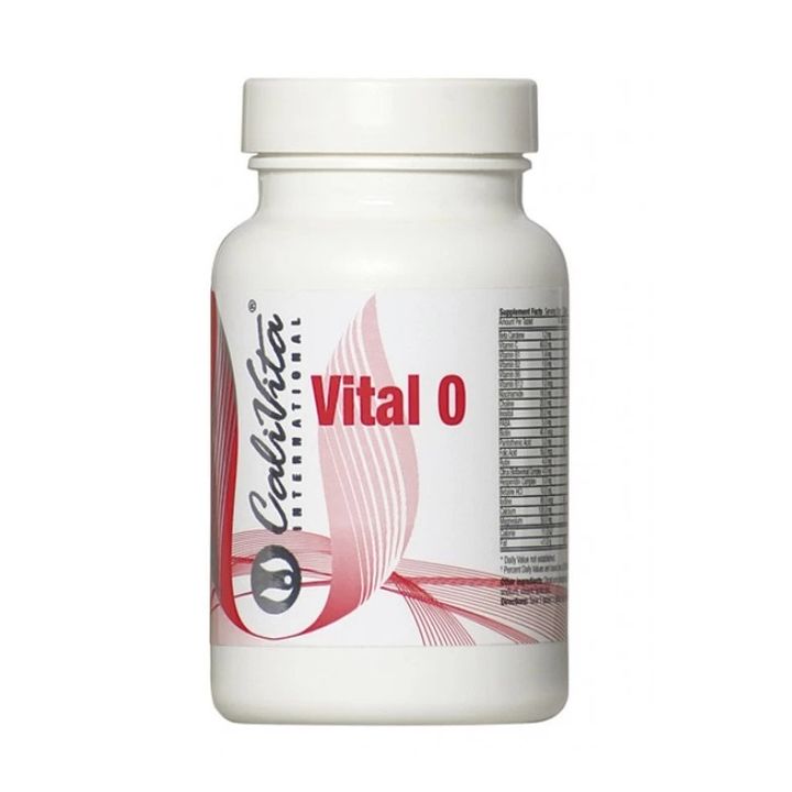 Vital 0 Мултивитамини за кръвна група 0 х90 таблетки Calivita