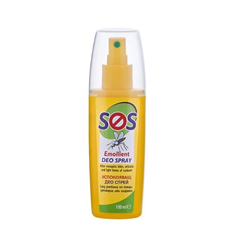 Kokona Cosmetics SOS Успокояващ део спрей при ухапвания от насекоми, леки изгаряния и уртикария x100 мл