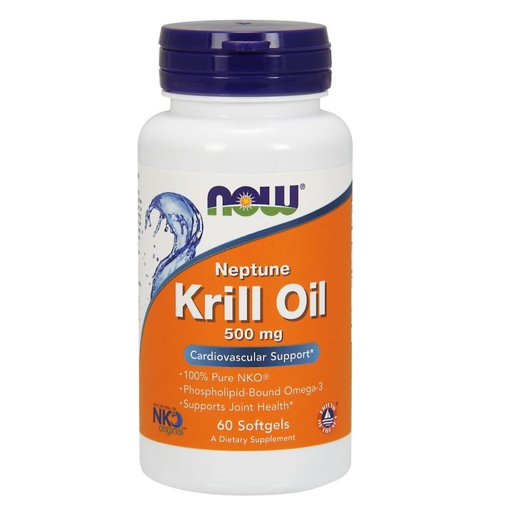 Now Foods Neptune Крил ойл за здравето на сърдечносъдовата система 500