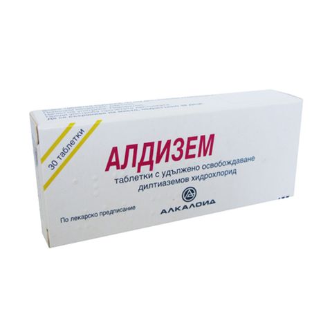 Алдизем 60 mg х30 таблетки с удължено освобождаване