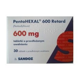 Пентохексал 600 mg х30 таблетки с удължено освобождаване