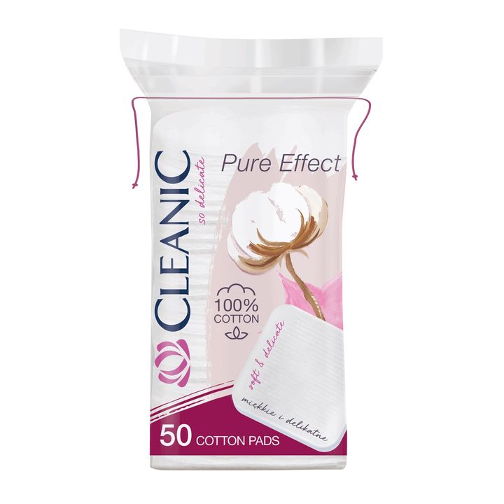Cleanic Pure Почистващи тампони за грим х50 броя