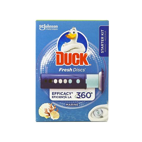 Duck Ocean Гел диск за тоалетна чиния с аромат на океан х1 брой