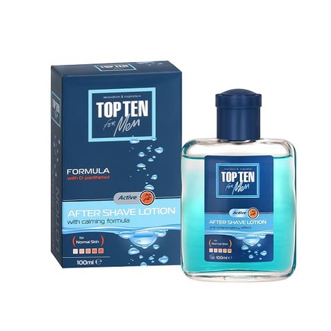 Top Ten Active With D-panthenol Афтършейв за мъже след бръснене 100 мл