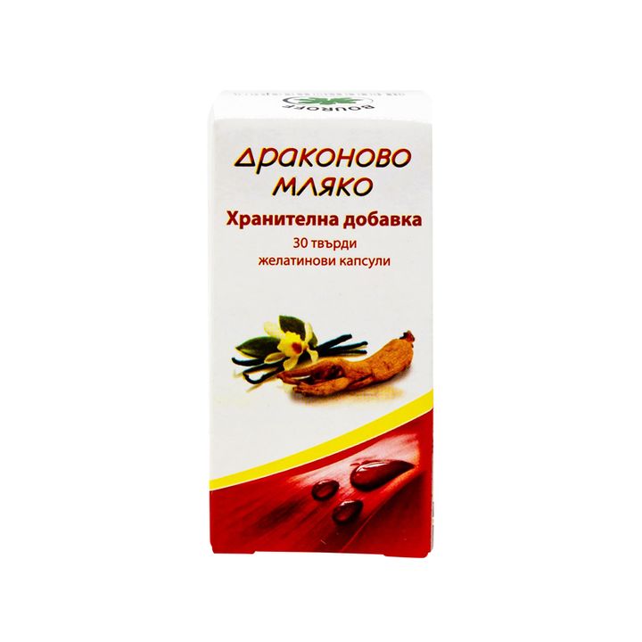 Драконово мляко за тонус х30 твърди капсули Bouroff