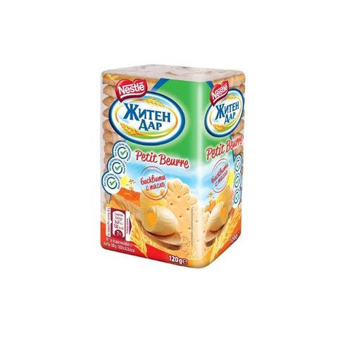 Nestle Бисквити Житен Дар Petit Beurre x120 грама