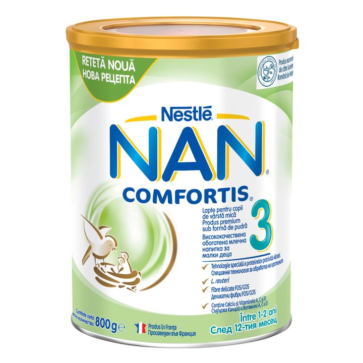 Nan Comfortis 3 Млечна напитка за деца над 12 месеца x800 грама