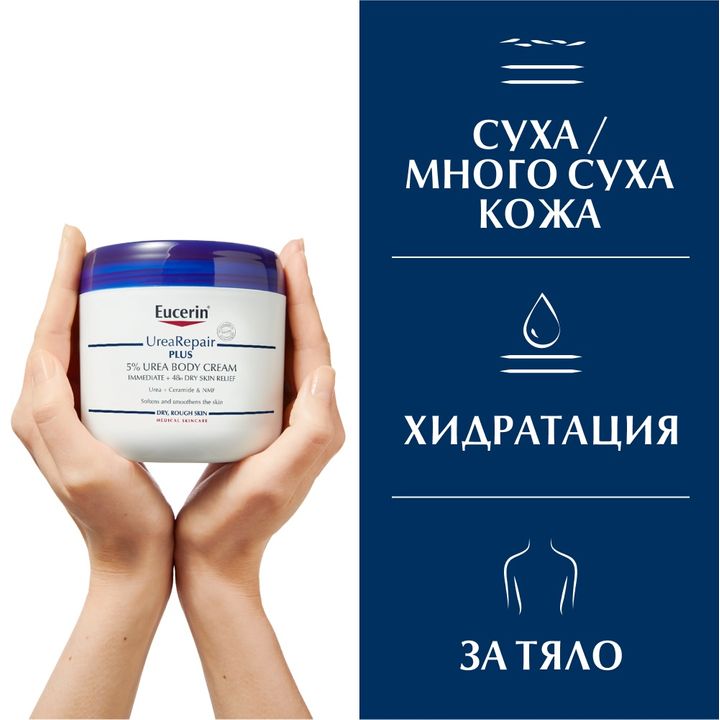 Eucerin UreaRepair Plus Хидратиращ крем за тяло с 5% Урея x450 мл