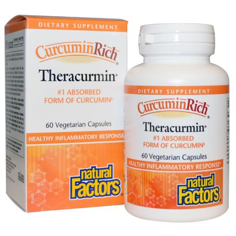 CurcuminRich Theracurmin Екстракт от куркума x60 капсули - Natural Factors