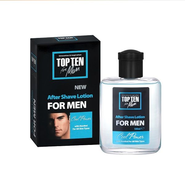 Top Ten for Men Cool Power Афтършейв за мъже x100 мл