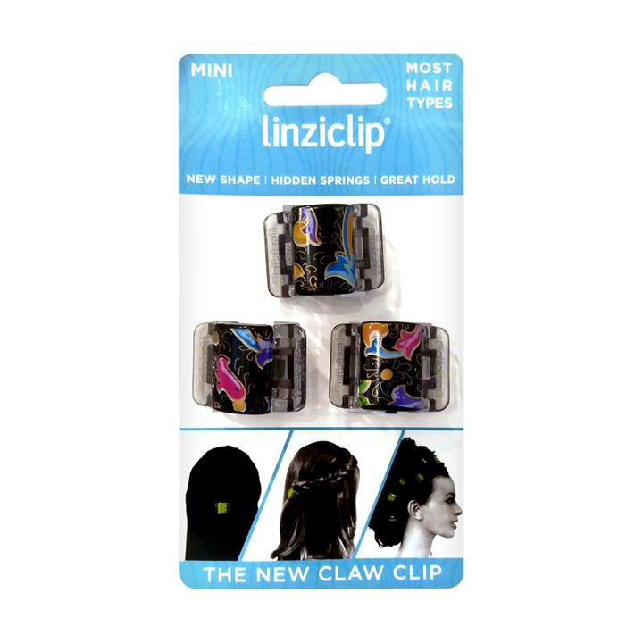 Linziclip Mini Щипка за коса, Индийско лято х3 броя