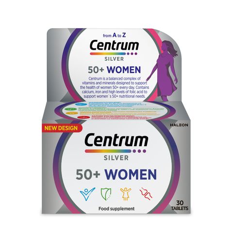 Centrum Silver Women 50+ от А до Z комплекс от витамини и минерали х30 таблетки