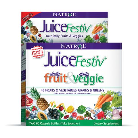 Juice Festiv Органик х60+60 капсули Natrol