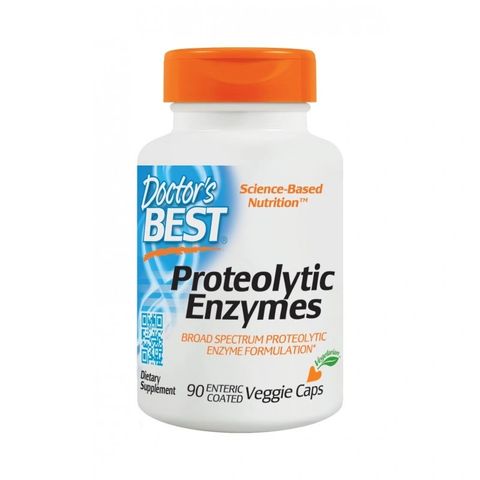 Протеолитични ензими х90 веган капсули Doctor's Best