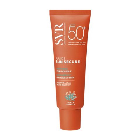 SVR Sun Secure Слънцезащитен флуид за лице за нетолерантна кожа SPF50+ x50 мл