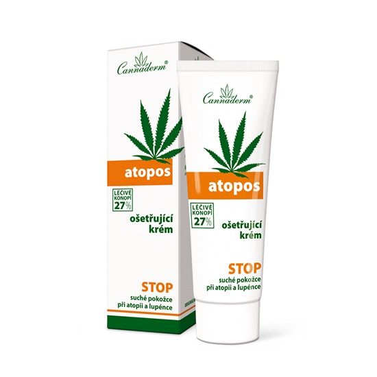 Cannaderm Atopos Крем за суха кожа при атопични екземи и псориазис с коноп x75 грама
