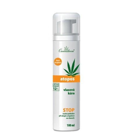 Cannaderm Atopos Серум за суха коса против сърбеж х100 мл