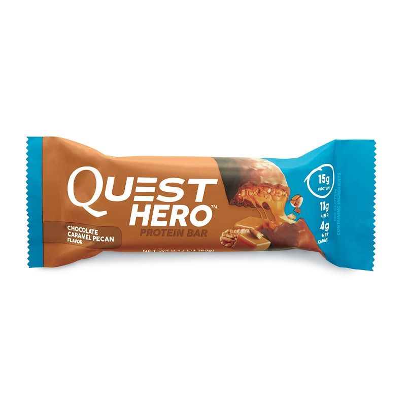 Quest Protein Bar Протеинов бар с вкус на шоколад, карамел и пекан х60