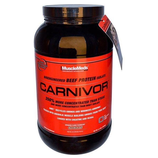 MuscleMeds Carnivor Телешки протеин изолат Шоколад х1043 грама
