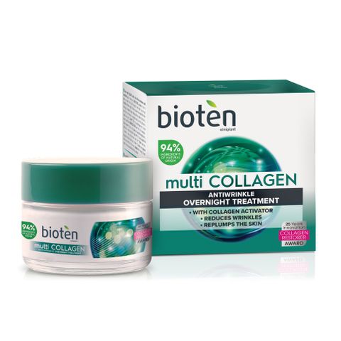 Bioten Multi Collagen Нощен крем за лице против бръчки х50 мл