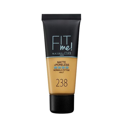 Maybelline Fit Me Матиращ фон дьо тен за нормална до мазна кожа, 238 Rich Tan