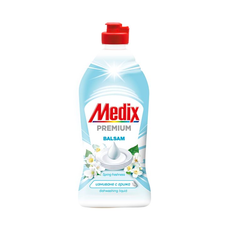 Medix Premium Balsam Spring Freshness Концентриран препарат за измиване на съдове x415 мл