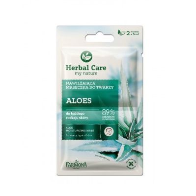 Farmona Herbal Care Хидратираща маска за лице с алое x2*5 мл