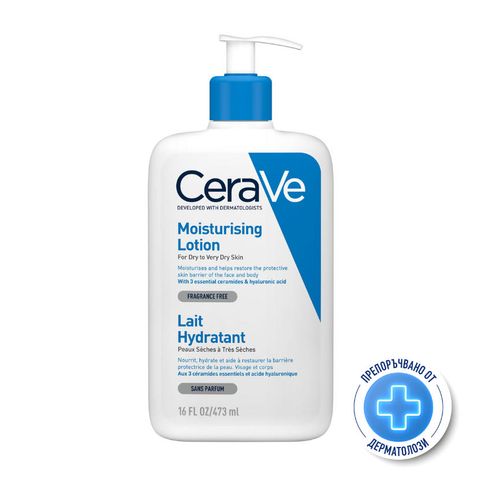 CeraVe Хидратиращ лосион за суха и много суха кожа х473 мл
