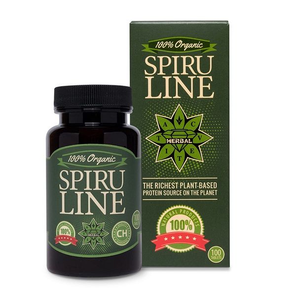 Cvetita Herbal Spiruline За силен имунитет и детоксикация х100 таблетки