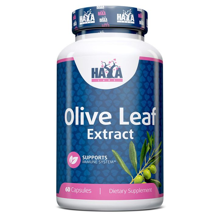 Olive Leaf Extract За здрава сърдечно-съдова система x60 капсули Haya Labs