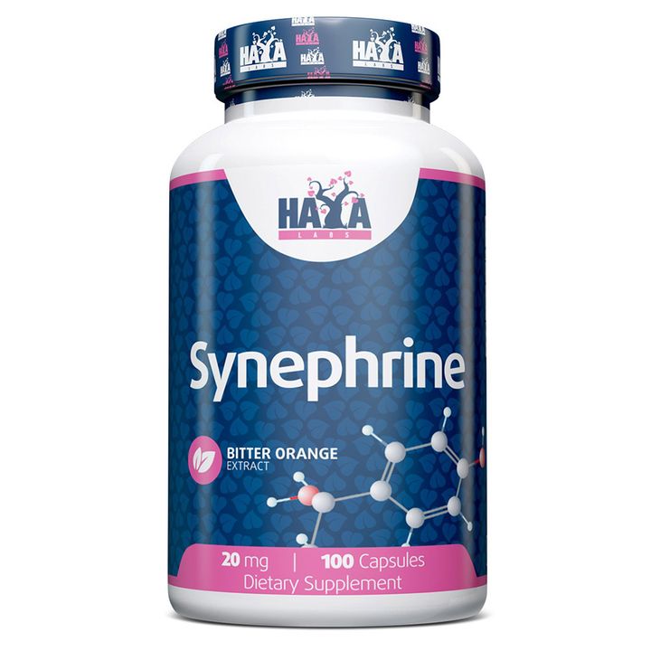 Synephrine За добър метаболизъм 20 мг х100 капсули Haya Labs