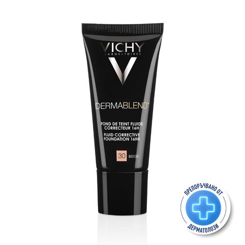Vichy Dermablend Коригиращ фон дьо тен флуид 30 Бежов x30мл