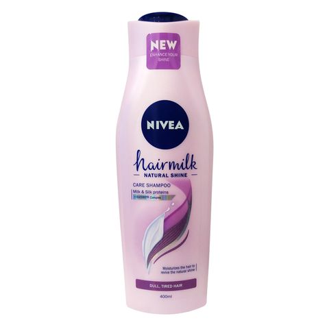 Nivea Hairmilk Хидратиращ шампоан за безжизнена коса х400 мл